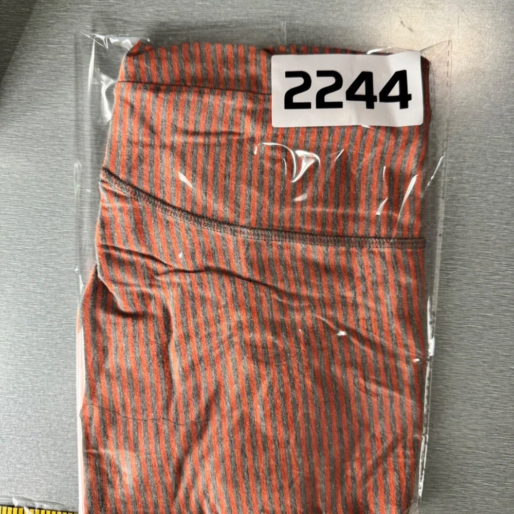 Tasc Performance Men's Boxer Briefs Orange‎ Grey Stripe Bamboo Blend Size 2XL